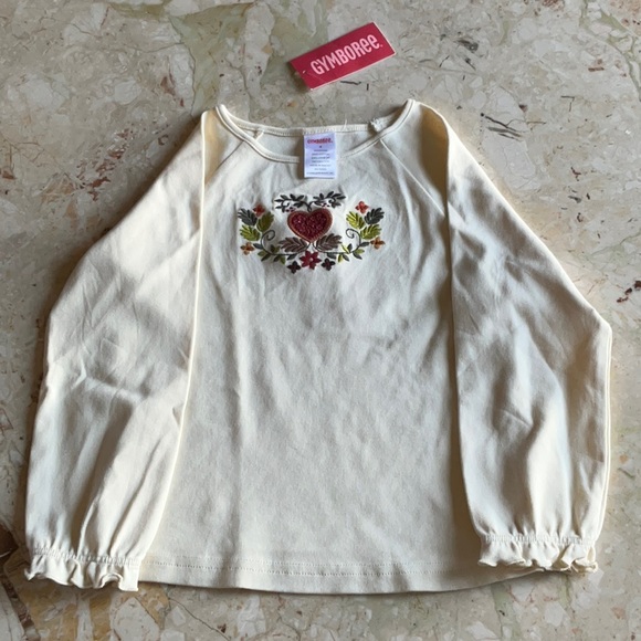 NWT Gymboree girls set, cream top and velour pants size 4, and turtleneck size 5 - Picture 3 of 5